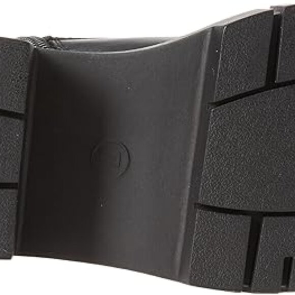 The Drop Women's Koi Buckle Lace Up Black Platform Combat Boots - Size 8 - Picture 5 of 6